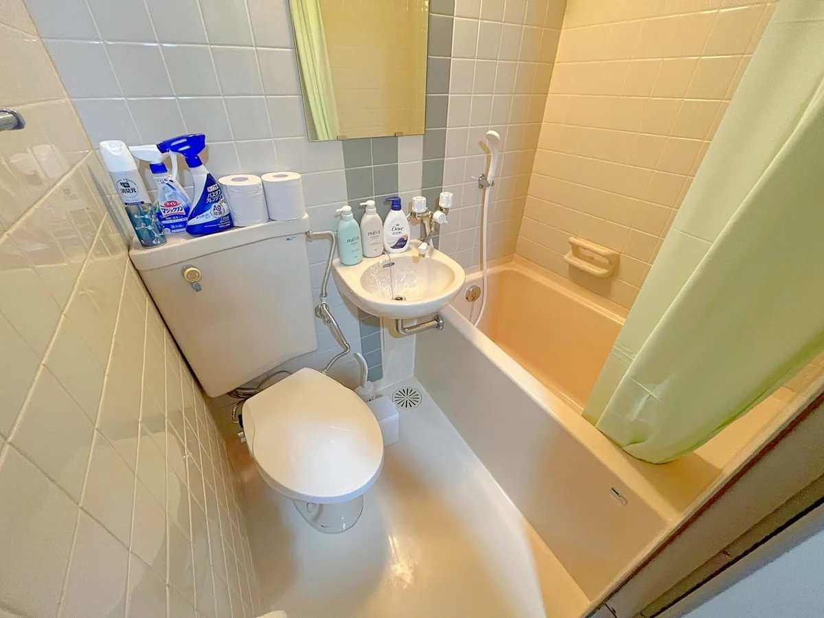 バス・トイレユニットタイプです！お掃除が手軽にできて良いですね♪