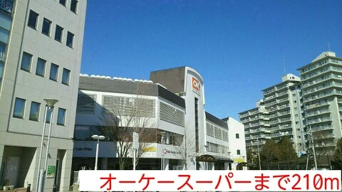 オーケースーパーまで210m