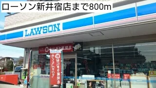 ローソン新井宿店まで800m