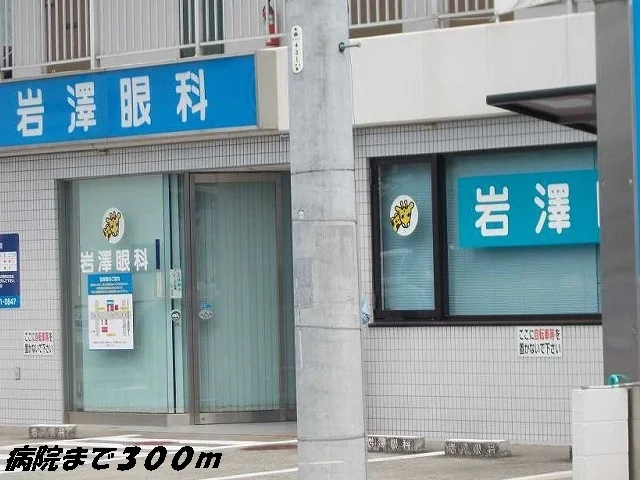 岩澤眼科まで300m