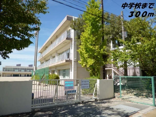 大治中学校まで300m