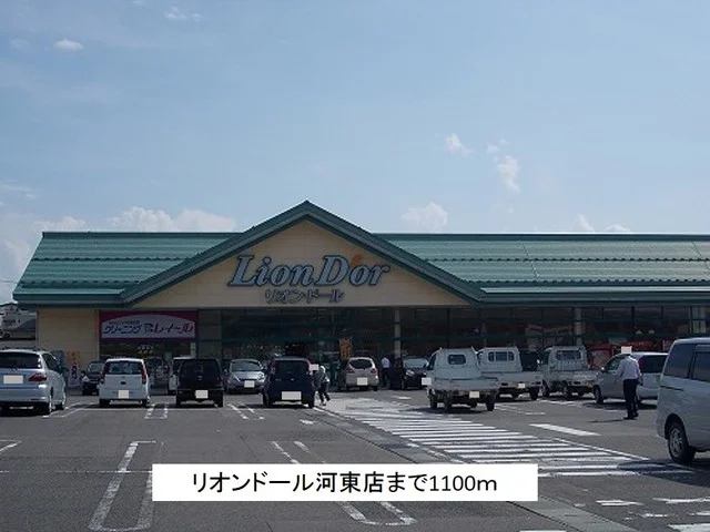 リオンドール河東店まで1100m