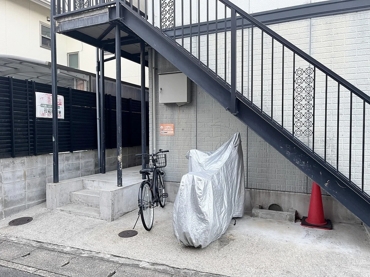 駐輪スペースがあります！レンタサイクルもぜひご利用ください🚲