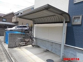 屋根付き駐輪場