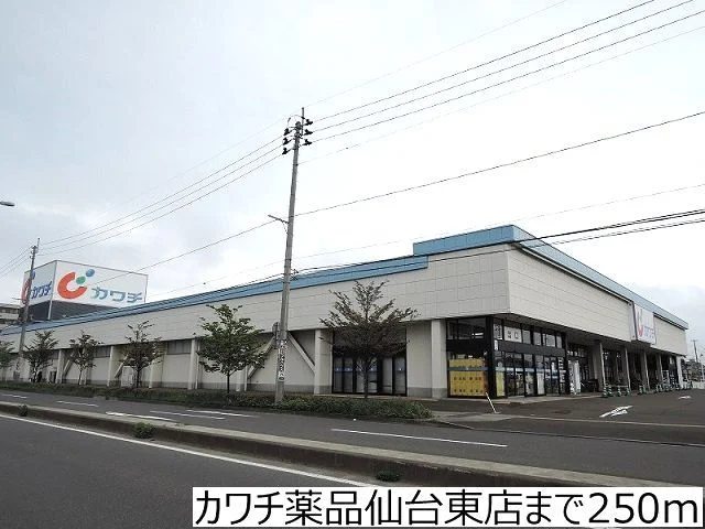 カワチ薬品仙台東店まで250m