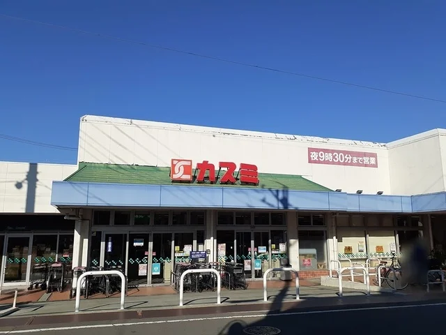 カスミ湖北店まで1244m