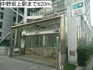 中野坂上駅まで620m