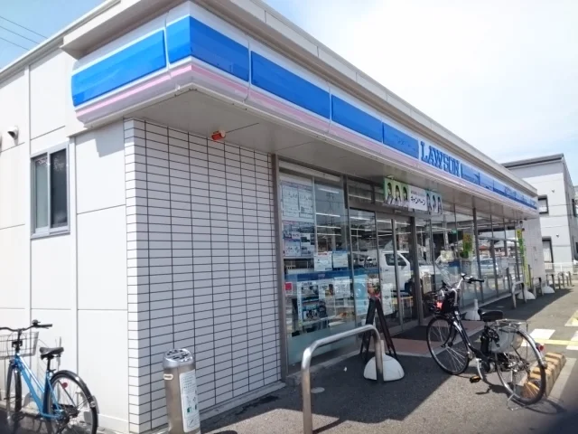 ローソン様まで500m