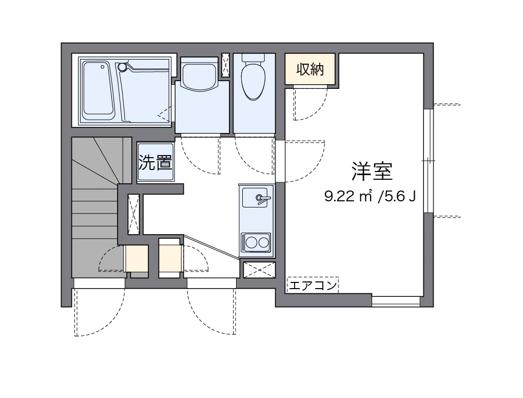 代表的な間取のため実際の間取とは異なる場合があります