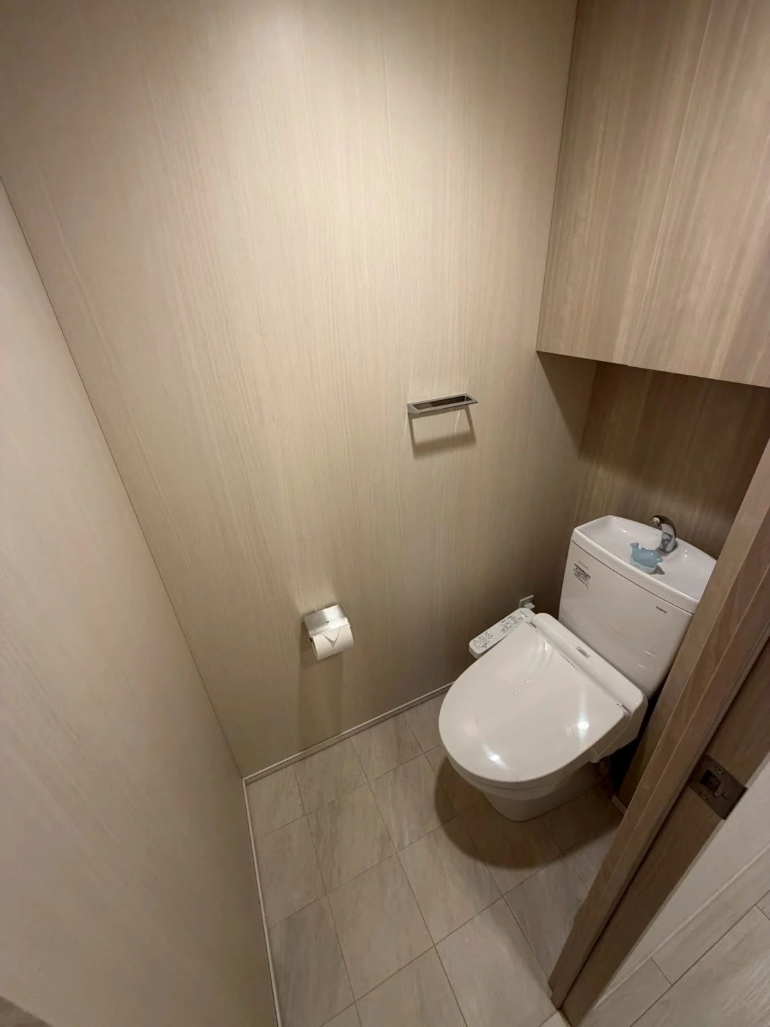 清潔感のあるトイレです。