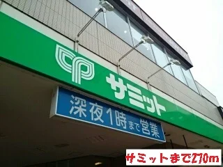 サミットまで270m