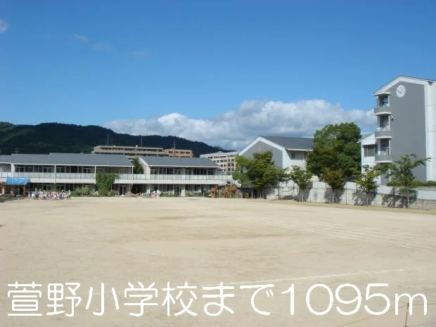 萱野小学校まで1095m