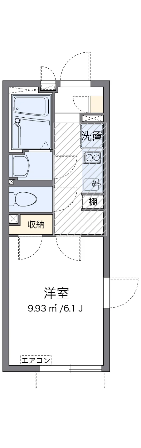 代表的な間取のため実際の間取とは異なる場合があります