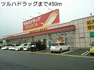 ツルハドラッグまで450m