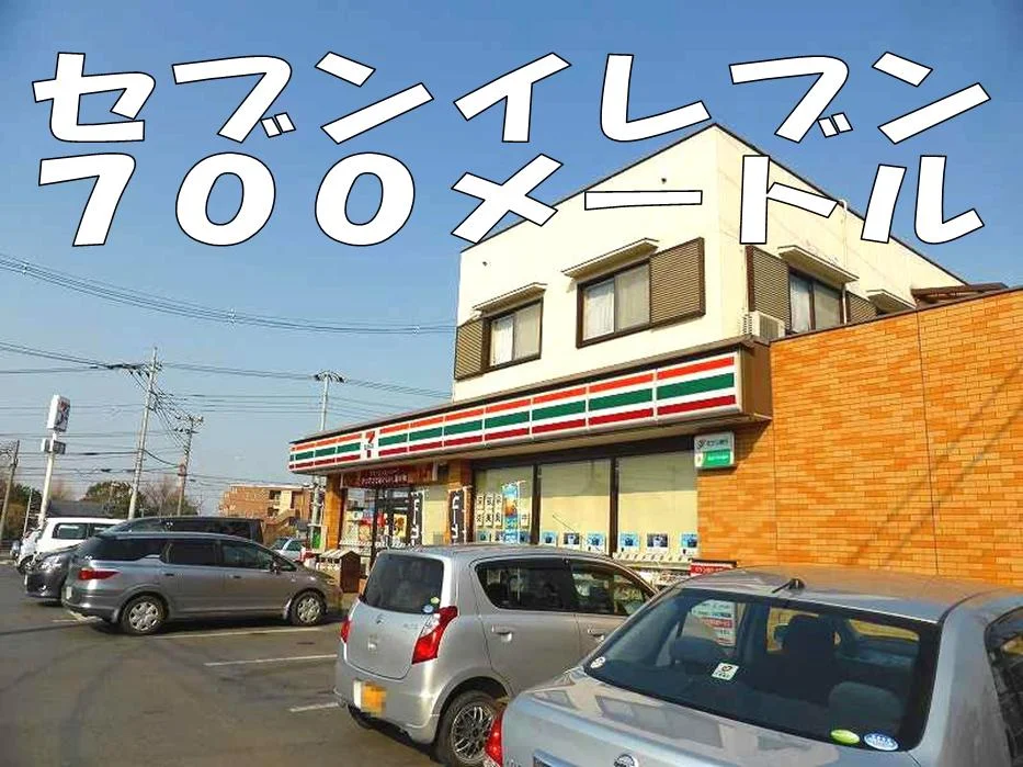 セブンイレブンまで700m