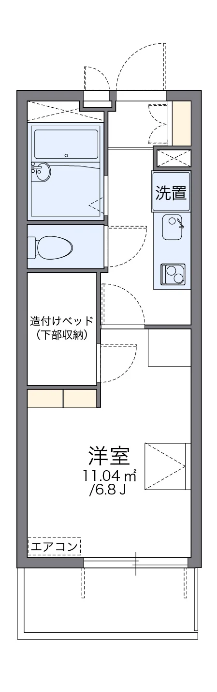 代表的な間取のため実際の間取とは異なる場合があります