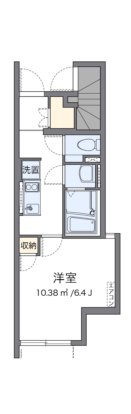 代表的な間取のため実際の間取とは異なる場合があります
