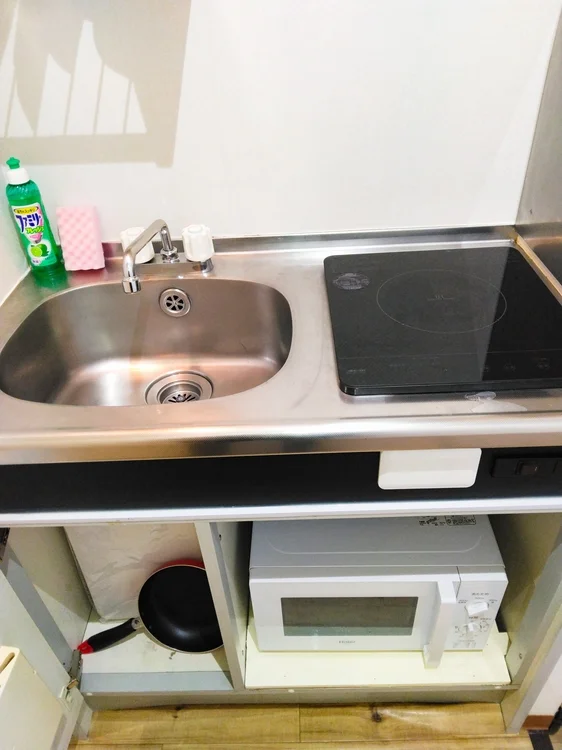 電子レンジ・ごみ袋もご用意あります。