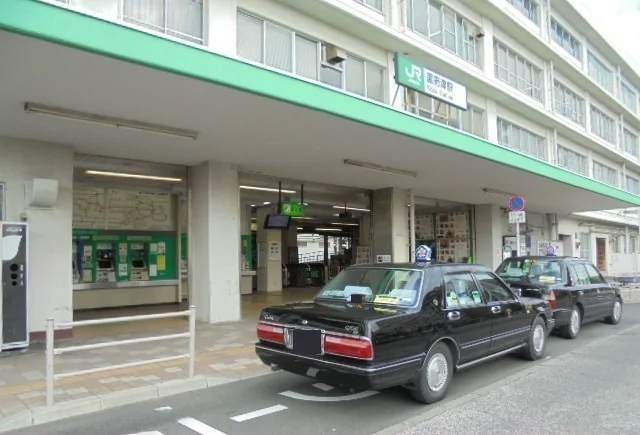 東海道線＆御殿場線・国府津駅まで2070m