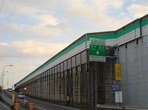 姫路バイパス市川インターまで1700m
