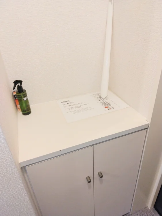 玄関・靴箱に沢山入ります。靴ベラあり。
