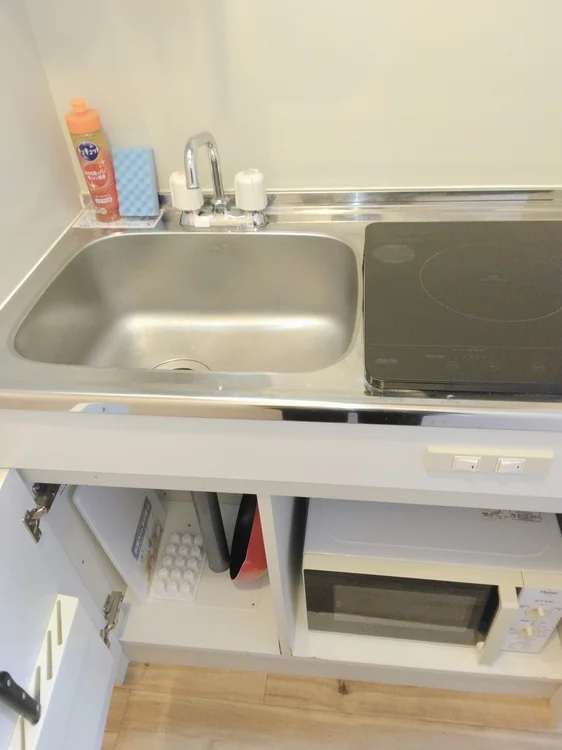 電子レンジ・ごみ袋もご用意あり！
