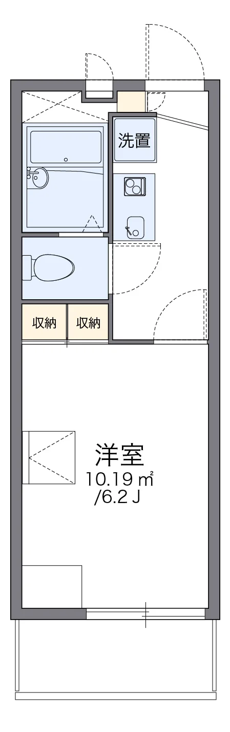 代表的な間取のため実際の間取とは異なる場合があります