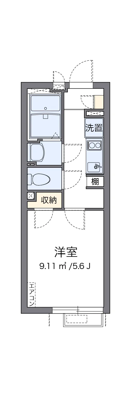 代表的な間取のため実際の間取とは異なる場合があります