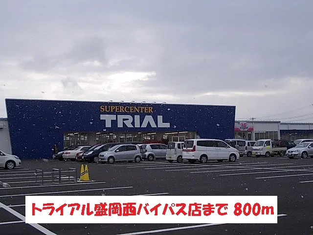 トライアル盛岡西バイパス店まで800m