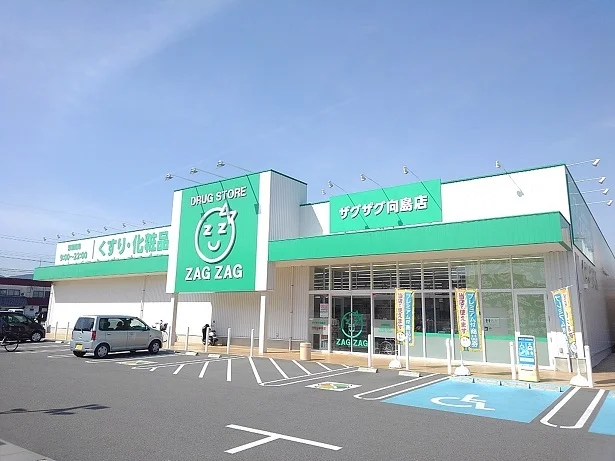 ザグザグ向島店まで1500m