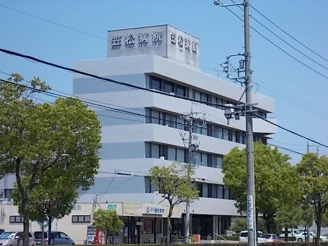 笠松病院まで1900m