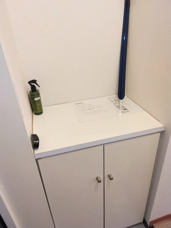 下駄箱・靴ベラあります。