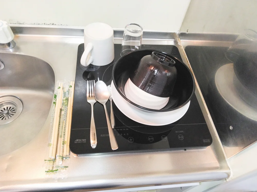 ごみ袋もご用意あります。