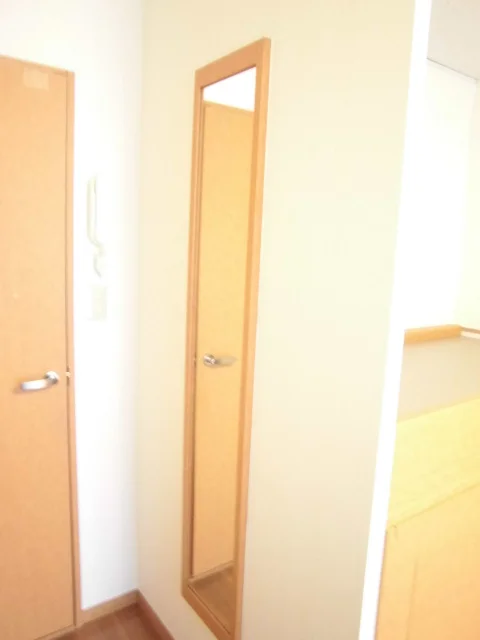 鏡ついてます
