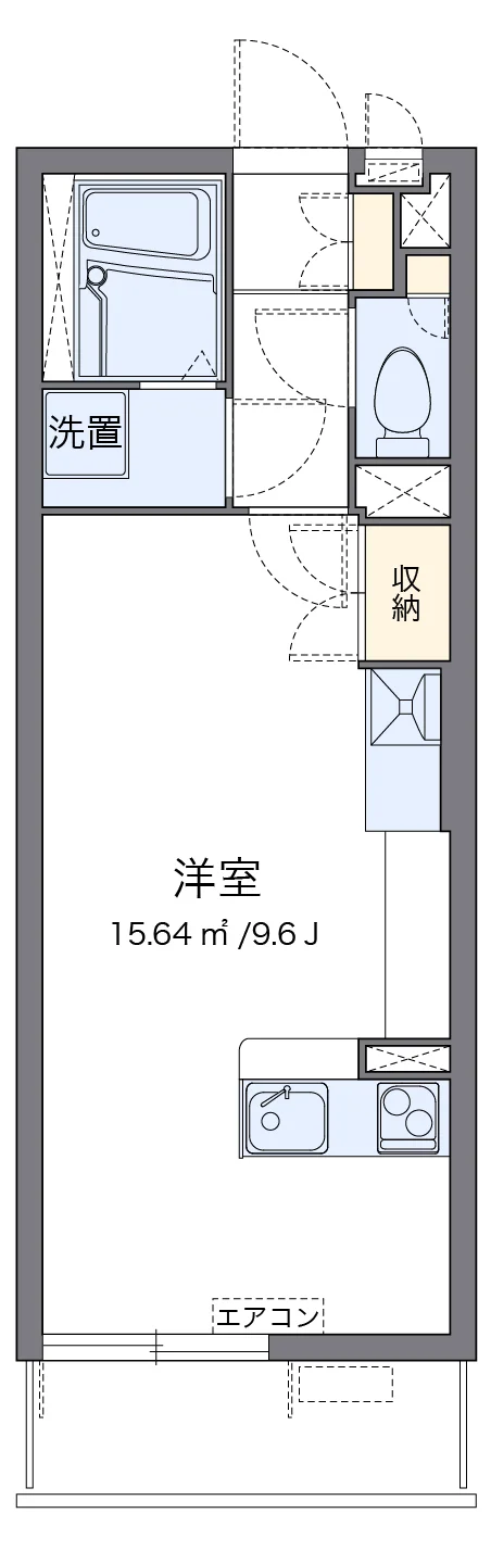 代表的な間取のため実際の間取とは異なる場合があります