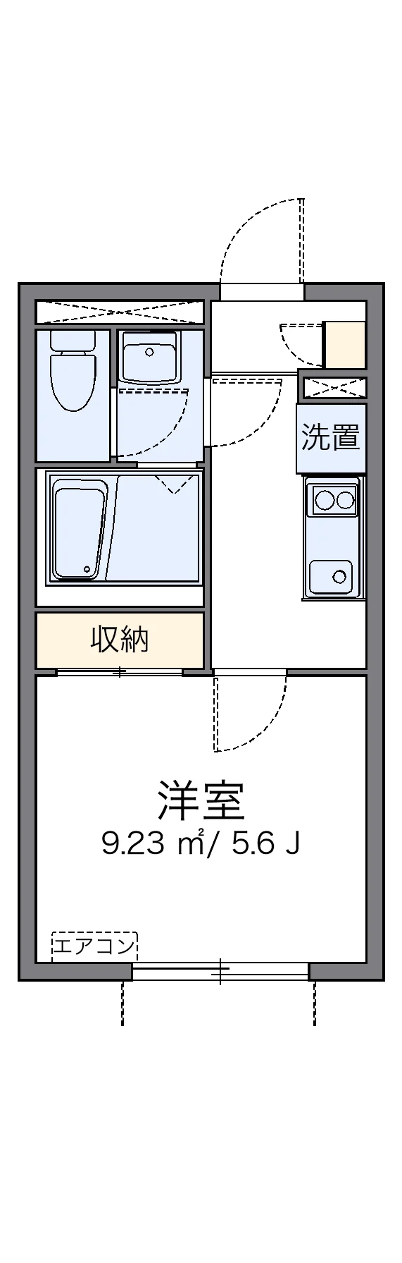 代表的な間取のため実際の間取とは異なる場合があります