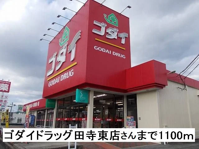 ゴダイドラッグ田寺東店さんまで1100m