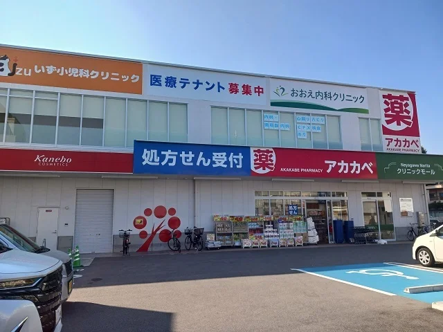 ドラッグアカカベ成田西町店まで600m