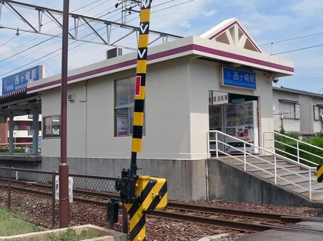 遠州鉄道遠州西ヶ崎駅まで400m