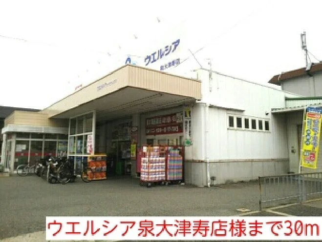 ウエルシア泉大津寿店様まで30m
