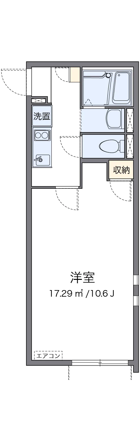 代表的な間取のため実際の間取とは異なる場合があります