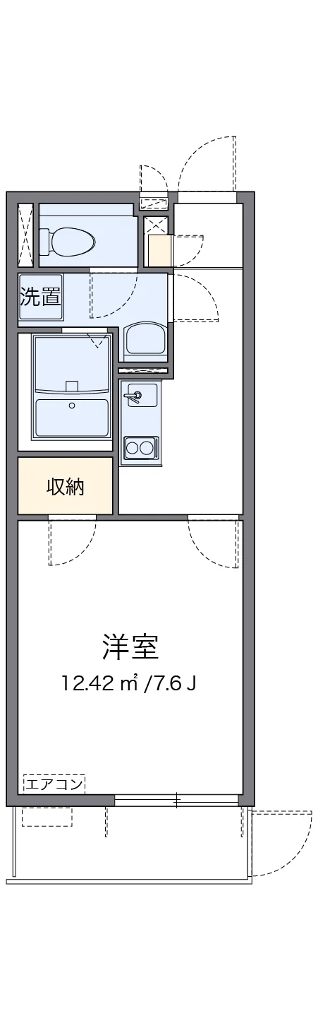 代表的な間取のため実際の間取とは異なる場合があります