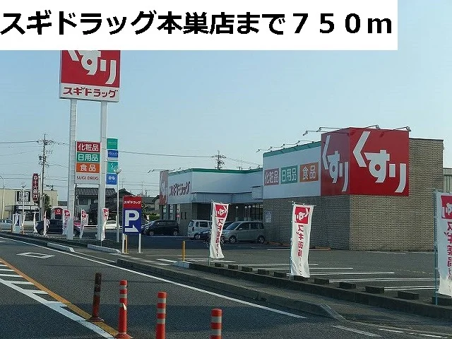 スギドラッグ本巣店まで750m