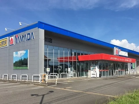 ヤマダデンキ滑川店まで2500m