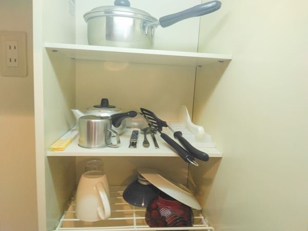調理器具・食器付き