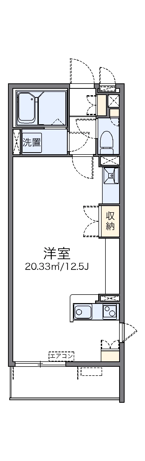 代表的な間取のため実際の間取とは異なる場合があります