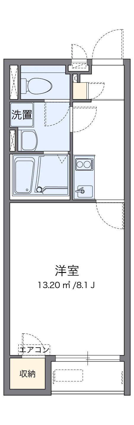 代表的な間取のため実際の間取とは異なる場合があります