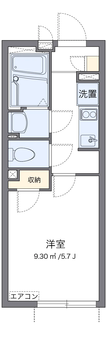 代表的な間取のため実際の間取とは異なる場合があります