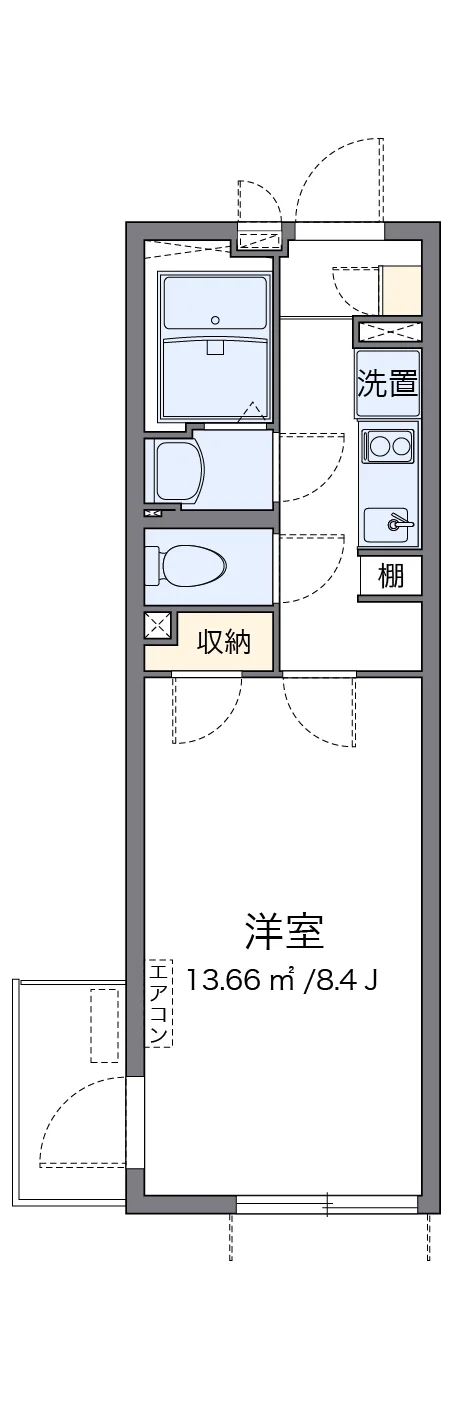 代表的な間取のため実際の間取とは異なる場合があります