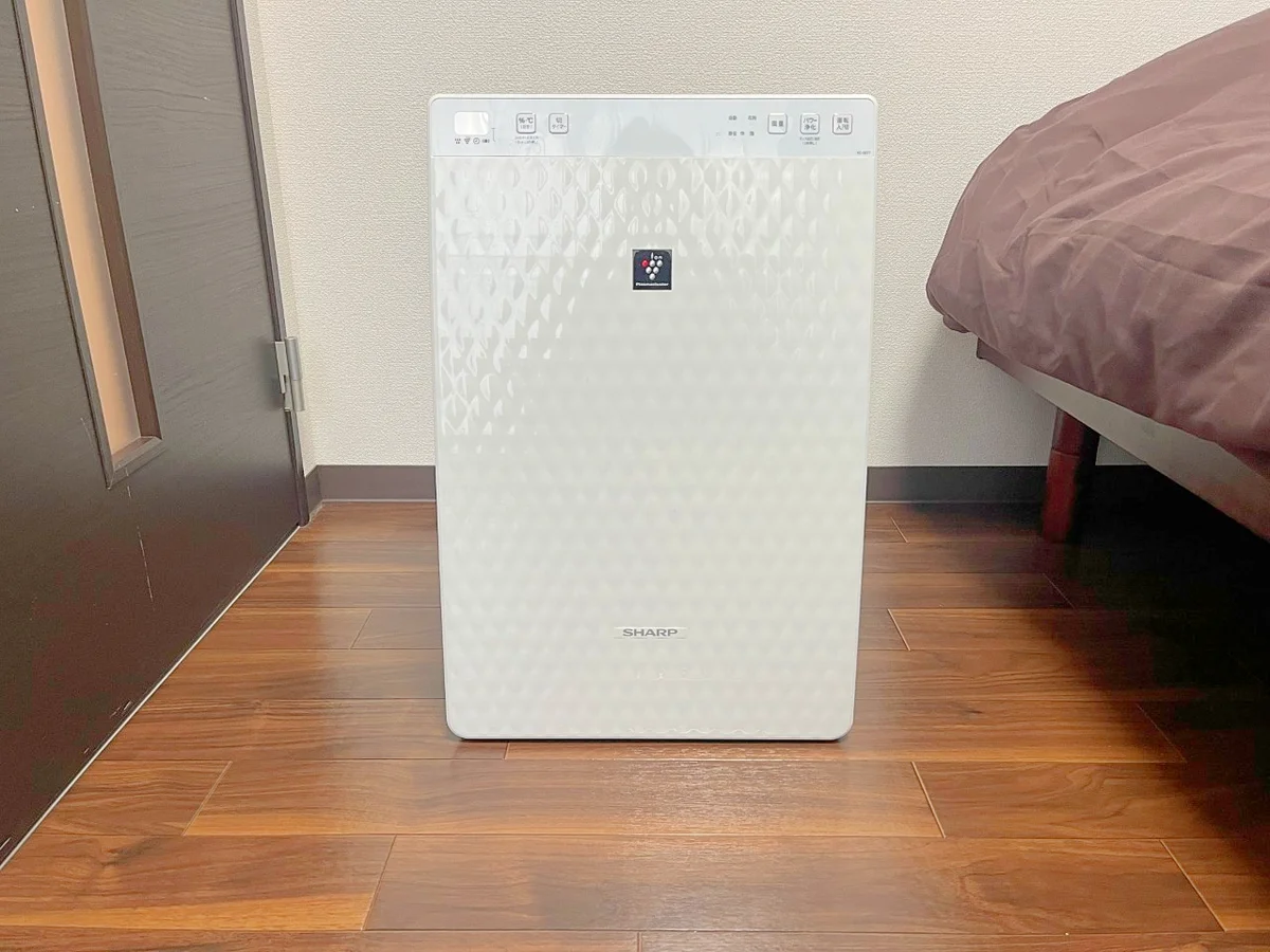 お部屋には加湿空気清浄機をご用意しています✨乾燥対策もバッチリです！